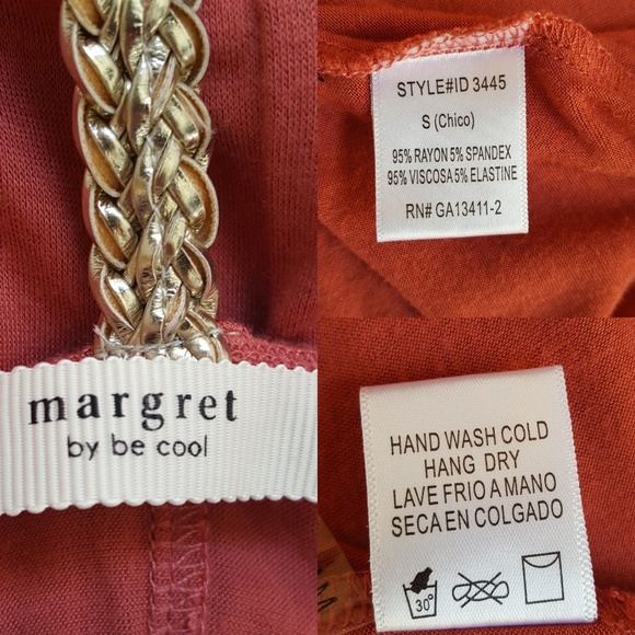 Margret By Be Cool Goddess Boho Maxi Dress S - Picture 5 of 8